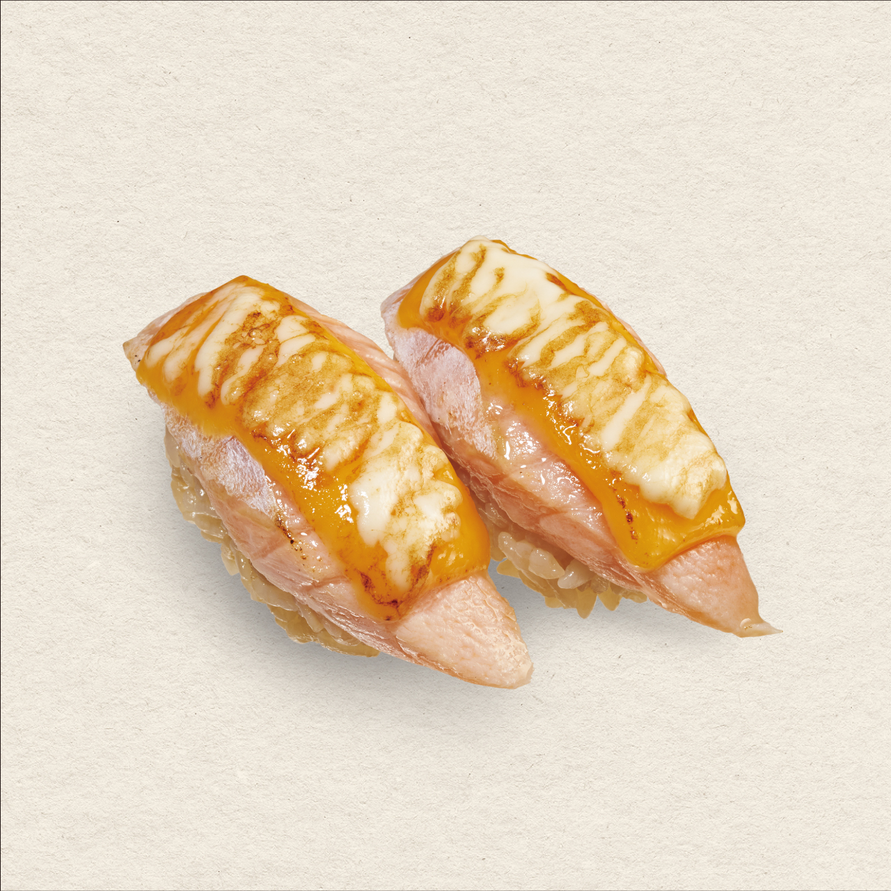 30_Grilled salmon with mayo cheese